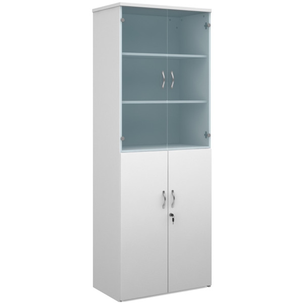 Maestro Combination Units with Wood and Glass Doors